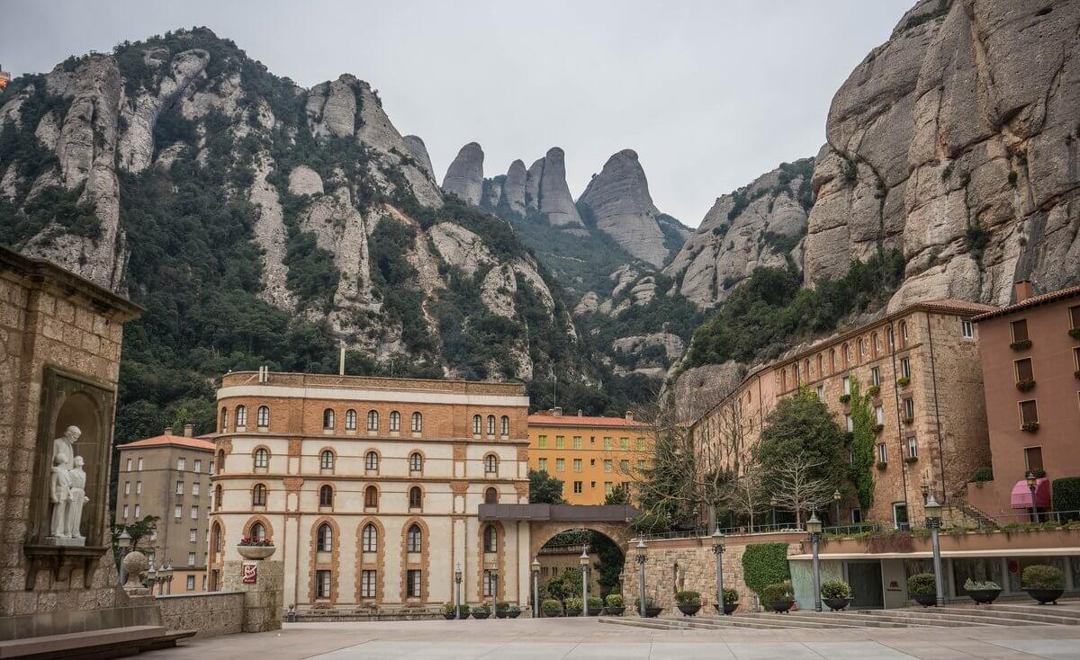 Montserrat is only one hour away from Barcelona and is the perfect hiking spot